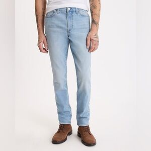 Slim Light Wash Hyper Stretch Jeans